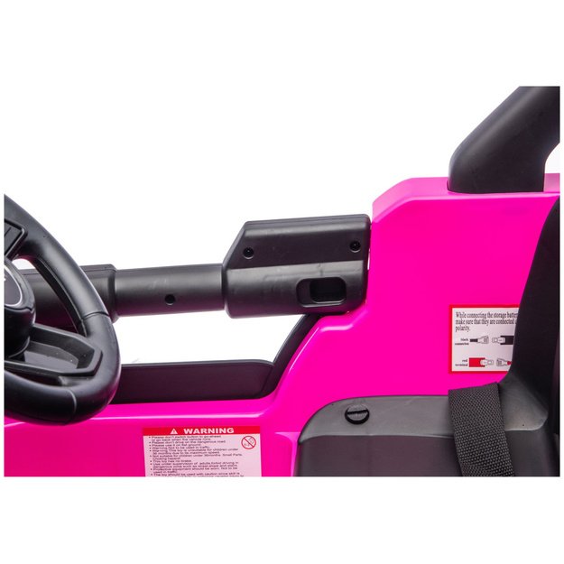 Jeep Rubicon 4x4 Battery-Powered Ride-On Vehicle DK-JWR556 4x200W 24V Pink