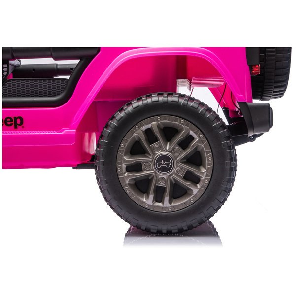 Jeep Rubicon 4x4 Battery-Powered Ride-On Vehicle DK-JWR556 4x200W 24V Pink