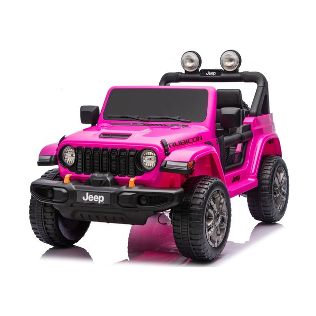 Jeep Rubicon 4x4 Battery-Powered Ride-On Vehicle DK-JWR556 4x200W 24V Pink