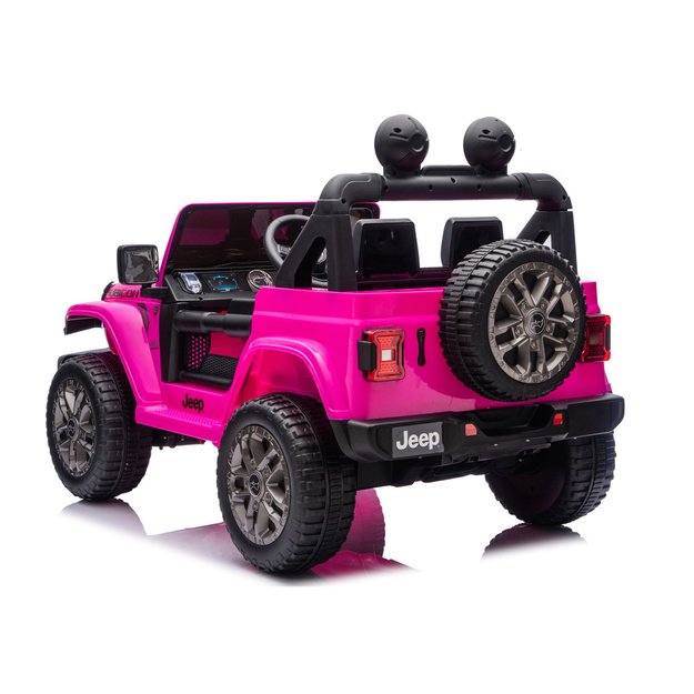 Jeep Rubicon 4x4 Battery-Powered Ride-On Vehicle DK-JWR556 4x200W 24V Pink