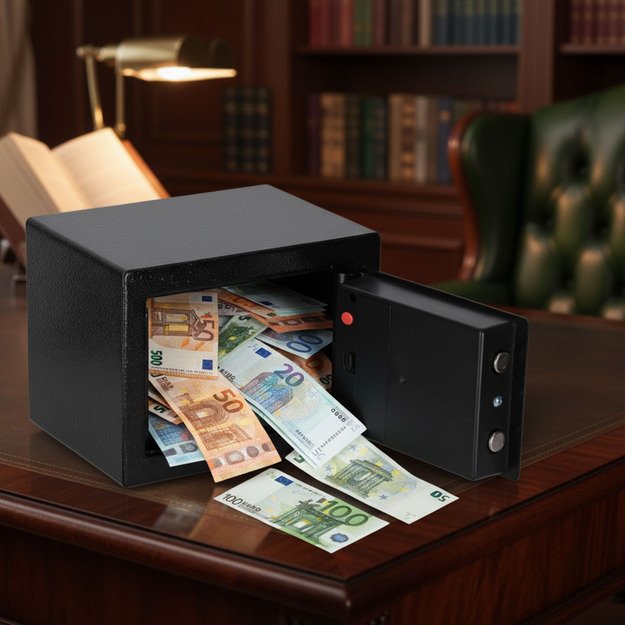 Namų seifo elektroninė kodinė spyna su &scaron;ifravimo funkcija