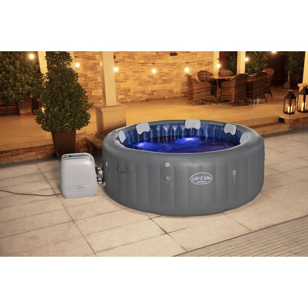 Inflatable Spa Santorini 7 person 216 x 216 x 80 cm Bestway 6001T