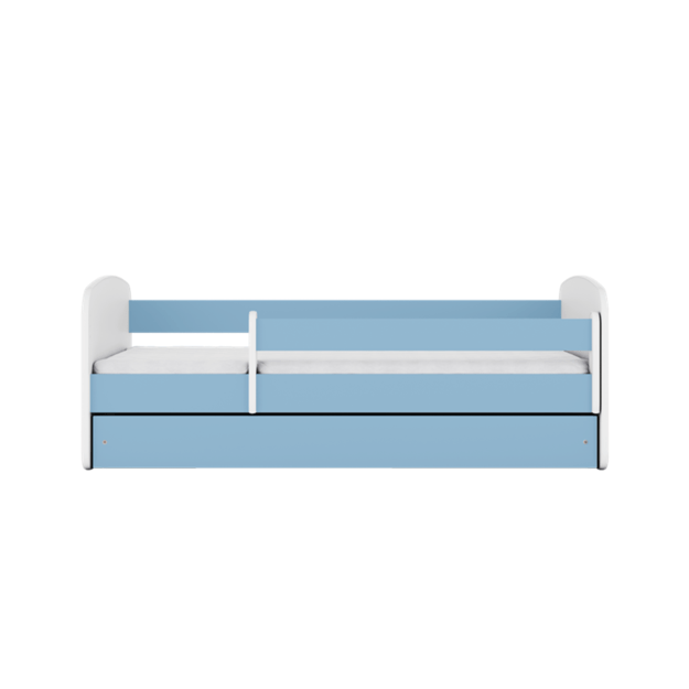 Bed babydreams blue without pattern with drawer without mattress 180/80