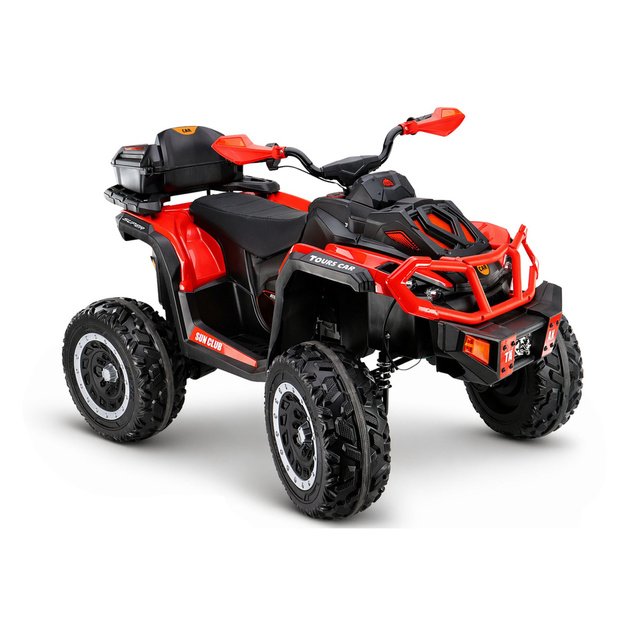 XW-08 4x4 45W Battery-Operated Quad Bike Red