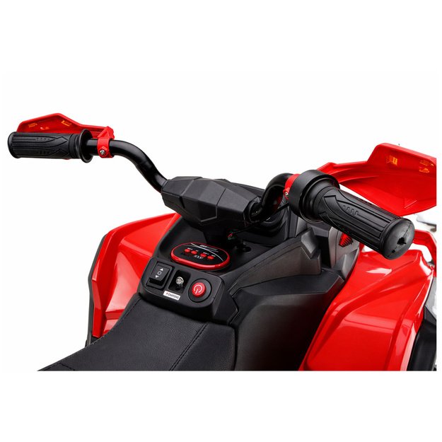 XW-08 4x4 45W Battery-Operated Quad Bike Red