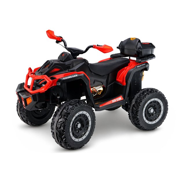 XW-08 4x4 45W Battery-Operated Quad Bike Red
