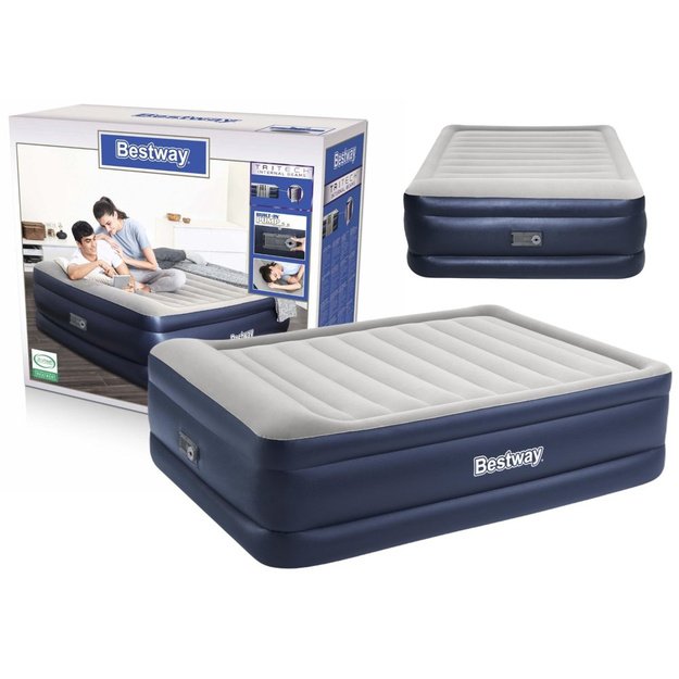 Double Inflatable Mattress With Pump 203 x 152 x 61 cm Bestway 67690