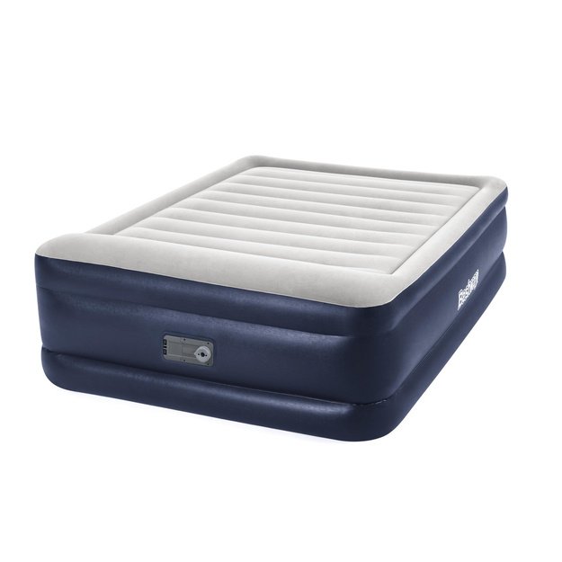 Double Inflatable Mattress With Pump 203 x 152 x 61 cm Bestway 67690
