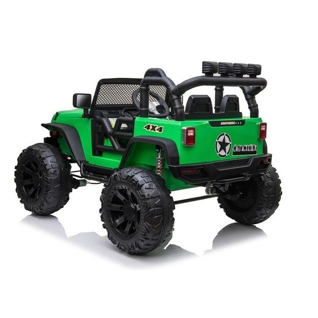 Jeep JC666 Electric Ride On Car Green 4