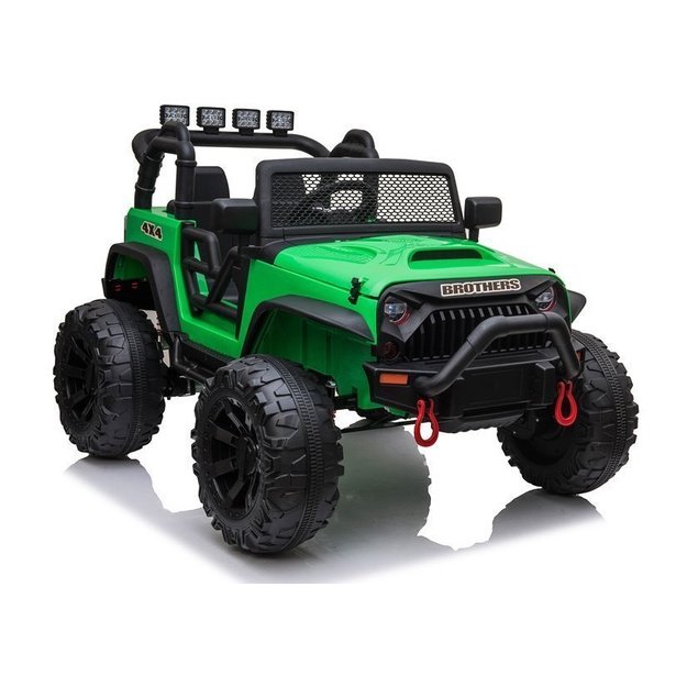 Jeep JC666 Electric Ride On Car Green