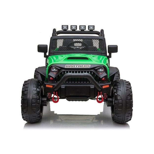 Jeep JC666 Electric Ride On Car Green 1