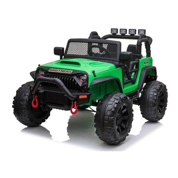 Jeep JC666 Electric Ride On Car Green 2