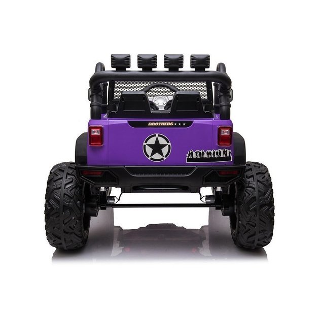 JC666 Violet - Electric Ride On Car 4