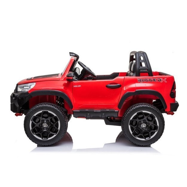 Electric Ride On Car Toyota Hilux Red Painted 2