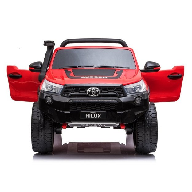 Electric Ride On Car Toyota Hilux Red Painted 3