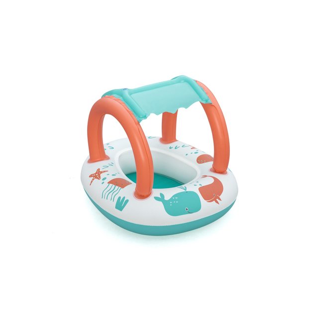 Inflatable Pontoon with Canopy 84 x 67cm Bestway 34203