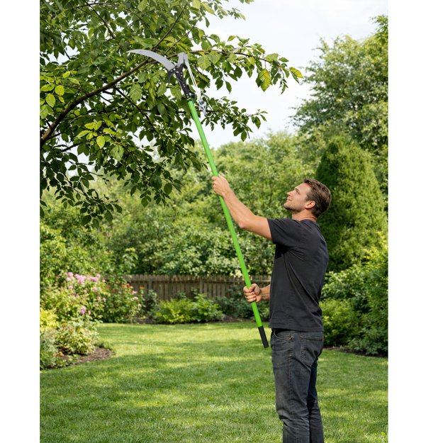 Telescopic Pruning Shears Pruner Branch Saw 2in1 on a Pole 125-240 cm