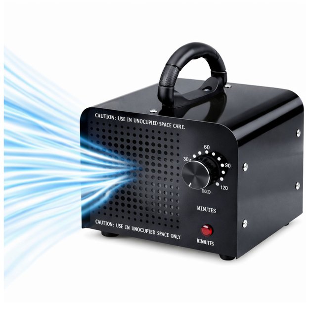 LEAN Ozone Generator 155W 60000 MG Ozonator For Car Rooms Timer