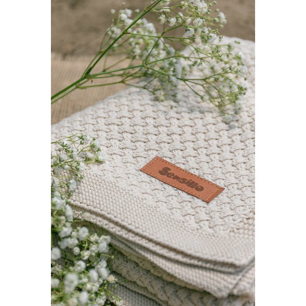 BLANKET GRIDO 80X100 COOL BEIGE