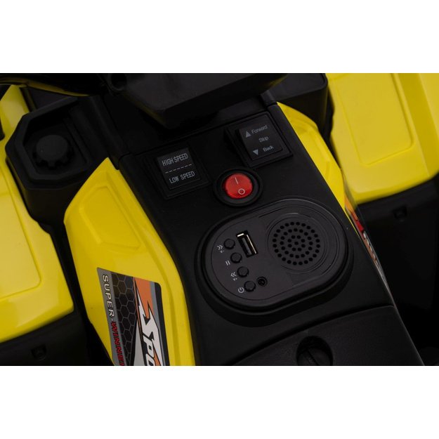 Electric Ride On Quad JC915 Yellow 21