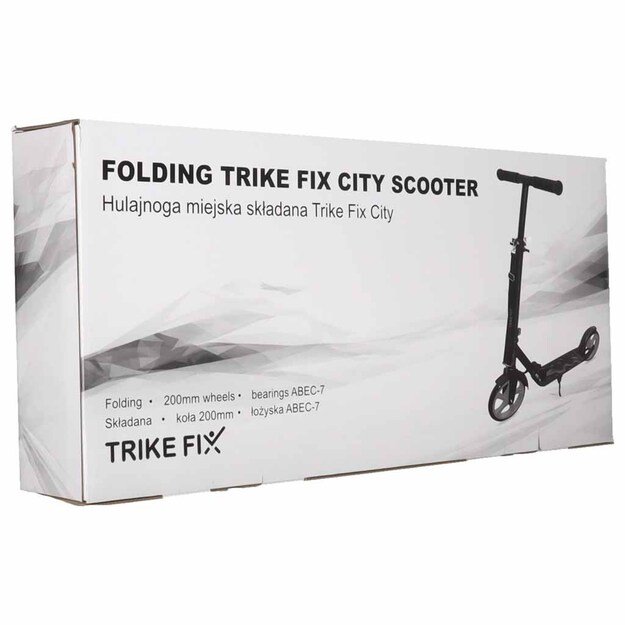 Hulajnoga miejska Trike Fix składana koła 200mm czarno-szara