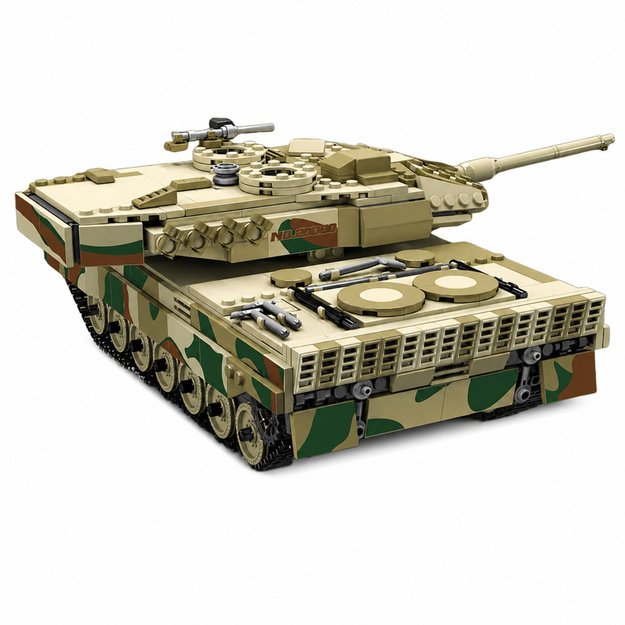 Leopard Military Tank Remote Controlled RC Construction Bricks 1100 pcs.