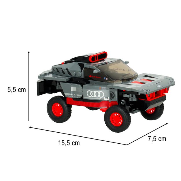 Samoch&oacute;d Rastar 10120  Audi RS Q e-tron 1:30 klocki 376el.