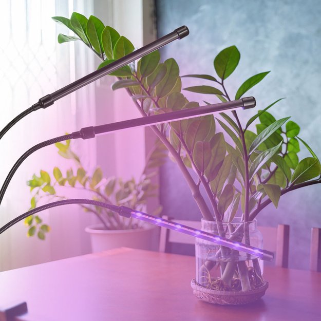 Lampa do roślin LED uprawy wzrostu panel 3 żar&oacute;wki