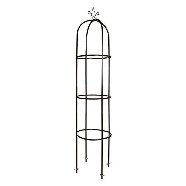 Sodo pavėsinės kolonėlė kolonėlė varpinė rožė stovas laipiojimo gėlės metalas 195 cm