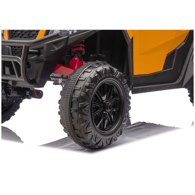 Baterijomis varoma transporto priemonė, 6 ratai, XB-1038A 4x4, 24V, oranžinė