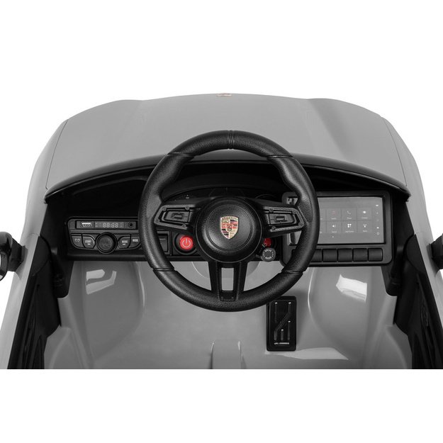 BATTERY CAR PORSCHE MACAN GREY