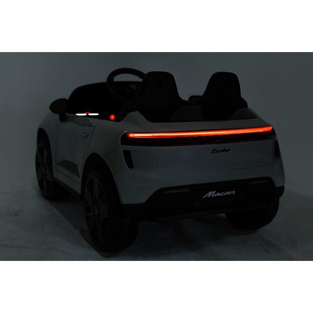 BATTERY CAR PORSCHE MACAN GREY