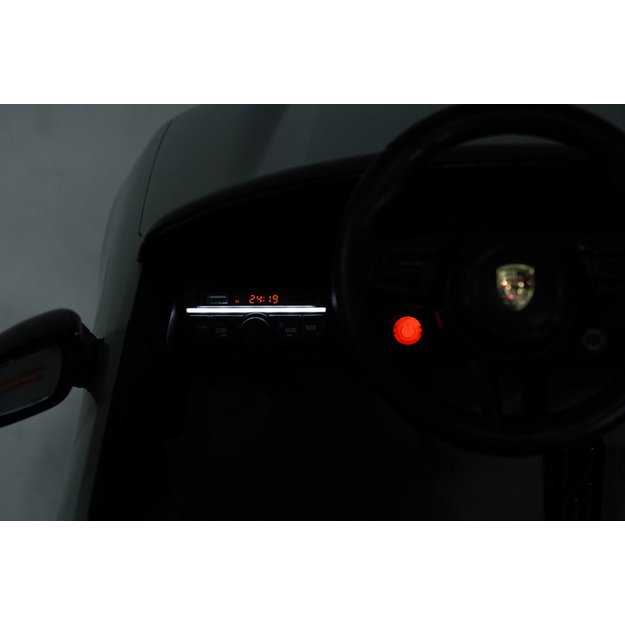 BATTERY CAR PORSCHE MACAN GREY