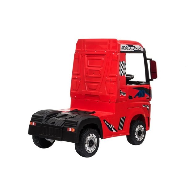 Electric Ride-On Car Mercedes Actros Red Painted MP4 10