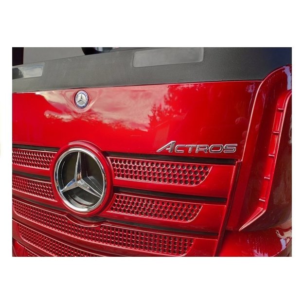 Electric Ride-On Car Mercedes Actros Red Painted MP4 14