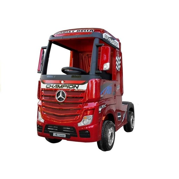 Electric Ride-On Car Mercedes Actros Red Painted MP4 1