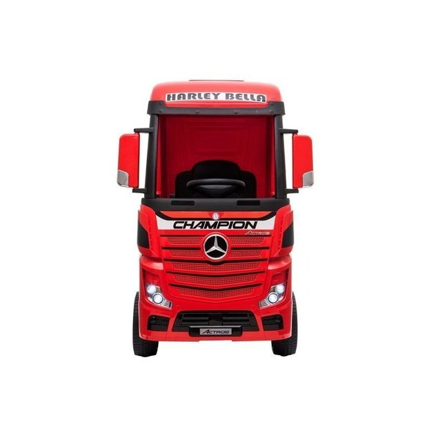 Electric Ride-On Car Mercedes Actros Red Painted MP4 5