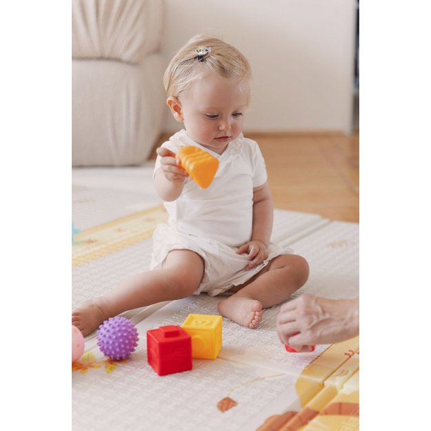 EDUCATIONAL TOY - SOFT SENSORY BLOCKS