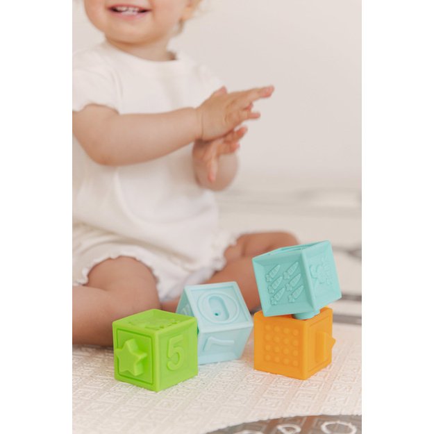 EDUCATIONAL TOY - SOFT SENSORY BLOCKS