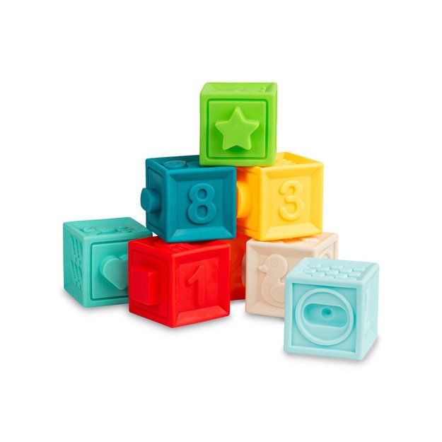 EDUCATIONAL TOY - SOFT SENSORY BLOCKS