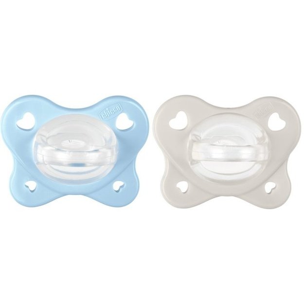 175444 PACIFIER PHYSIOFORMA DUAL SOFT 2-6M 2PCS BLUE