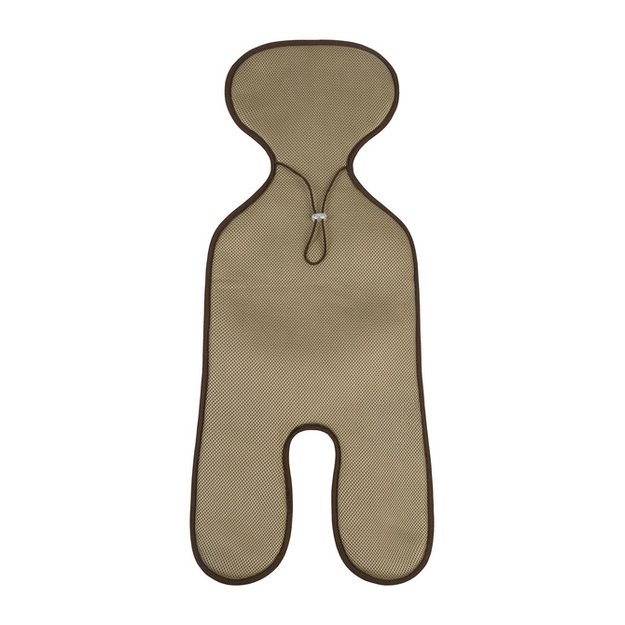 ANTI SWEAT CAR SEAT INSERT MERINO S BROWN