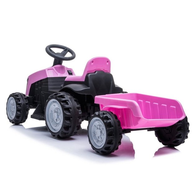 Traktor na Akumulator TR1908T Różowy 3