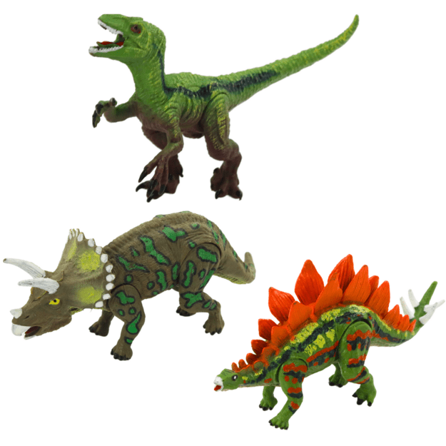 Dinozaurų figūrėlių rinkinys Judančios kojos Burnos 6vnt.