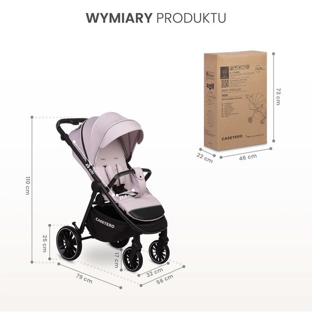 STROLLER AGIL SMOKY