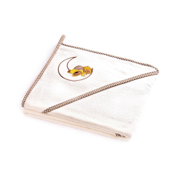 Bear soft bath towel – ecru