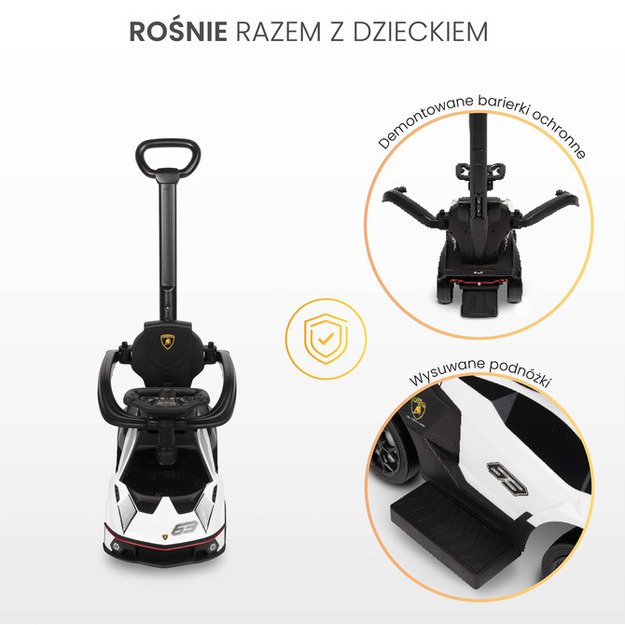 LAMBORGHINI ESSENZA RIDE-ON WHITE 27