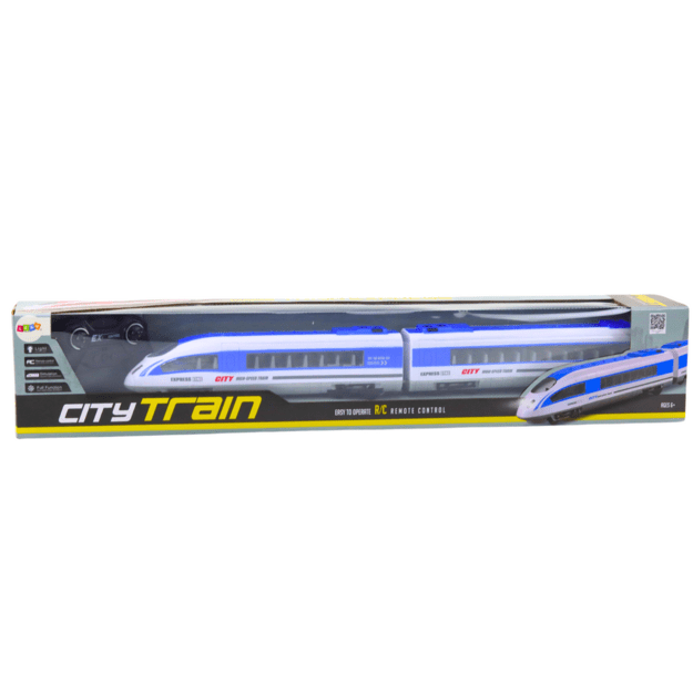 Nuotoliniu būdu valdomas traukinys RC žibintai balti 65 cm
