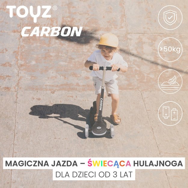 SCOOTER CARBON LIGHT BLUE