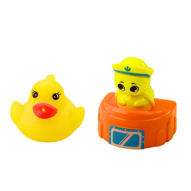 Bath Toy Ship Boat Colorful Crane Hook Duck Turtle 2
